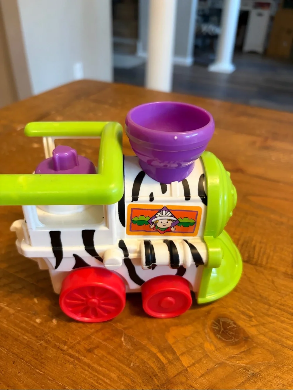 Fisher Price Little People musical zoo/safari train engine as is. Works